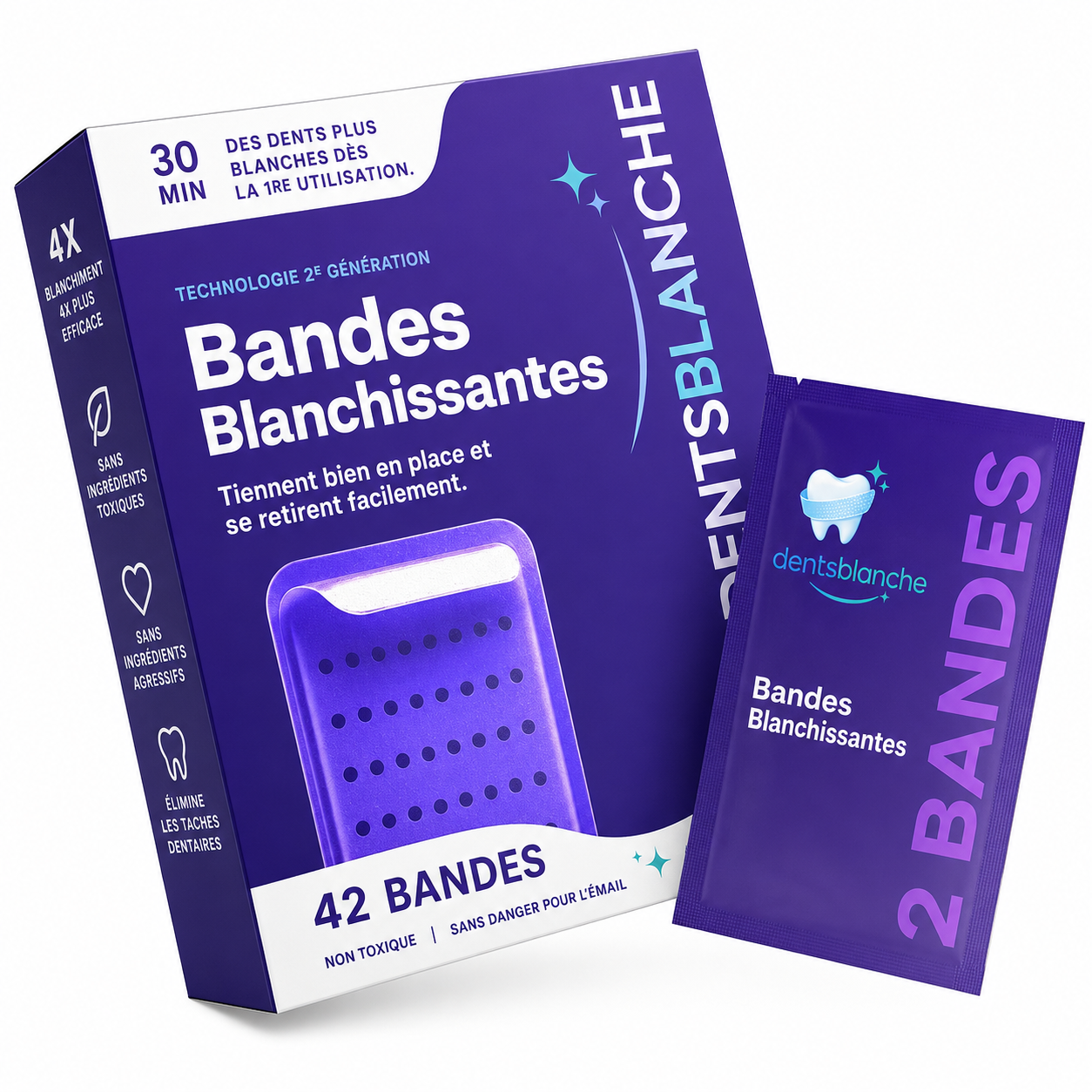 42 Bandes blanchissantes